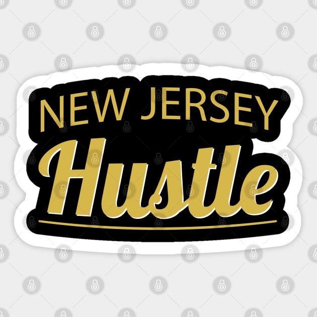 New Jersey Hustle Sticker by AyeletFleming